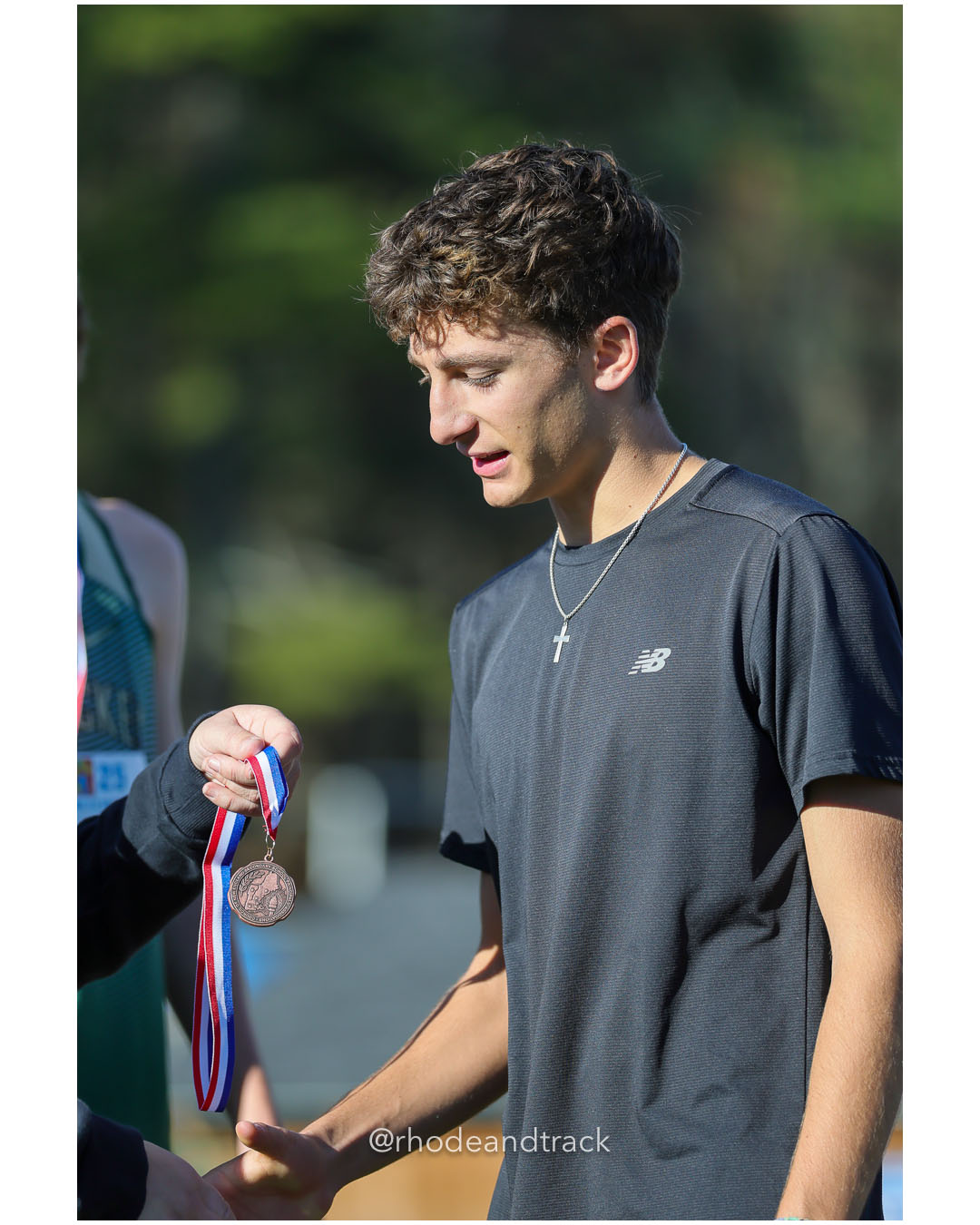 Sam Leone, East Lyme High School, P10, 16:36.10 - New England Cross Country Championships - Thetford Vt - November 8, 2025 – 2025 New Engla…
